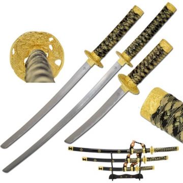 Snake Eye Warrior Samurai Sword Set